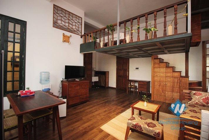 Rental apartment with unique design in Tay Ho, Hanoi